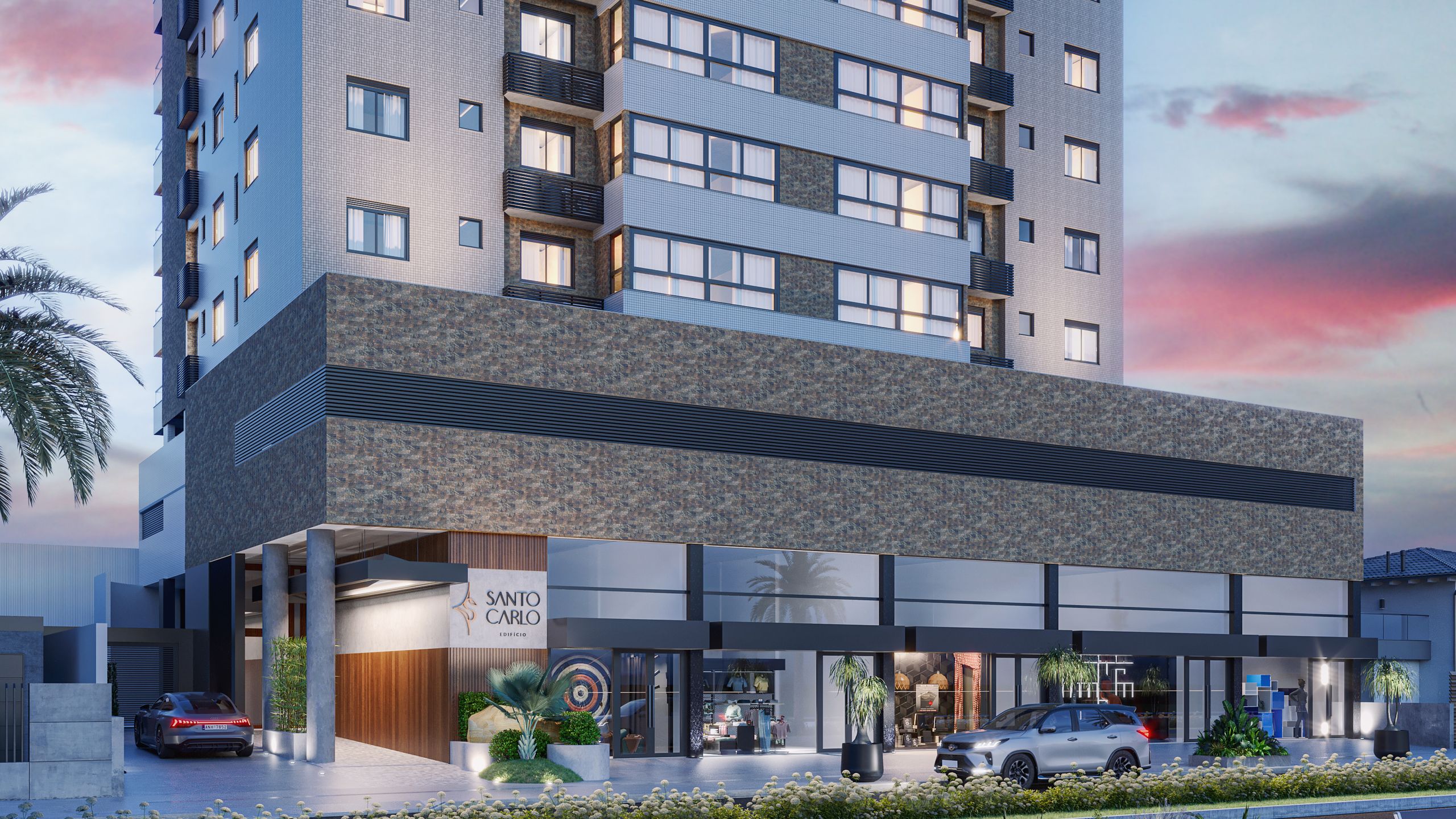 Apartamento 2 quartos sendo 1 suíte para venda no bairro Centro em Torres