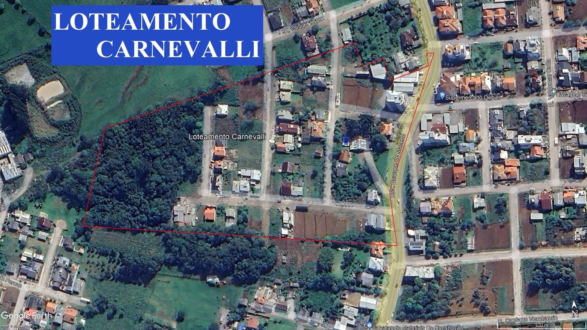 Lote para venda no bairro Centro em Nova Prata