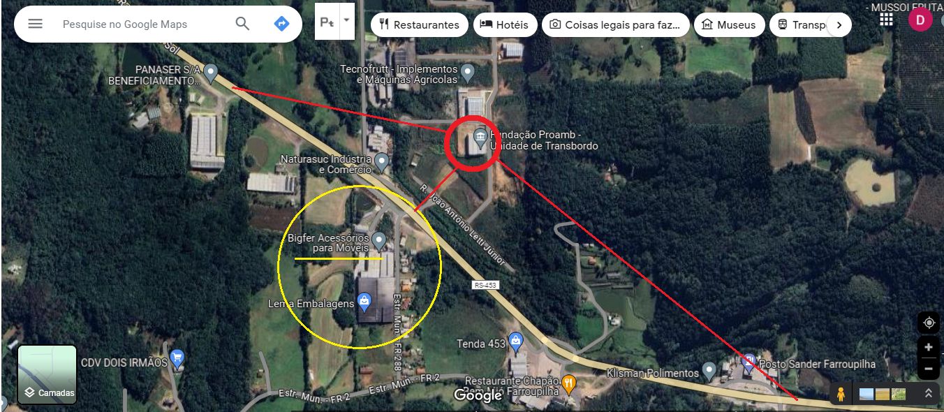 Pavilhão para venda no bairro Industrial em Farroupilha