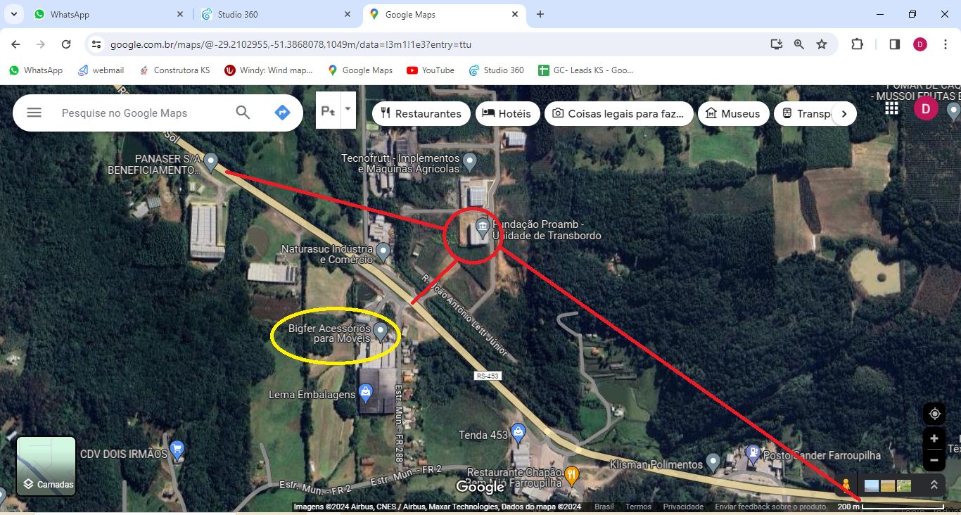 Pavilhão para venda no bairro Industrial em Farroupilha