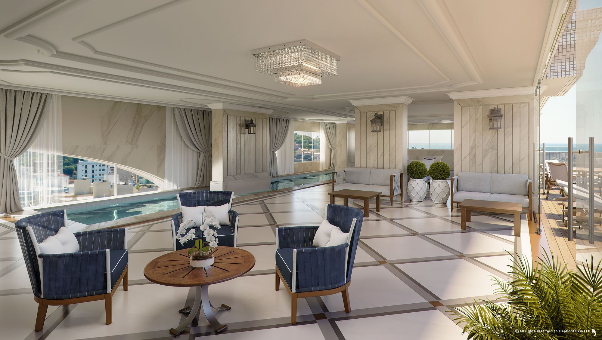 Apartamento 4 quartos sendo 4 suítes para venda no bairro Meia Praia em Itapema