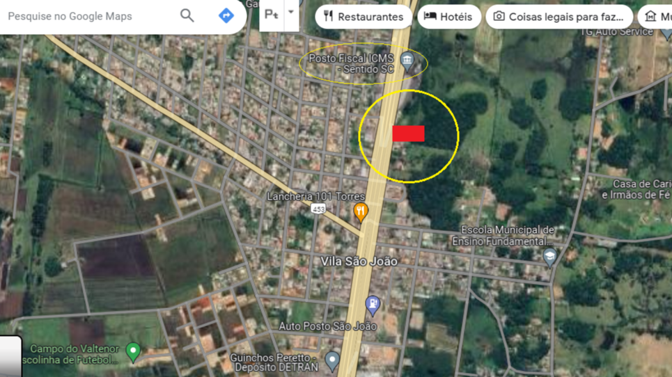 Terreno para venda no bairro Vila São João em Torres