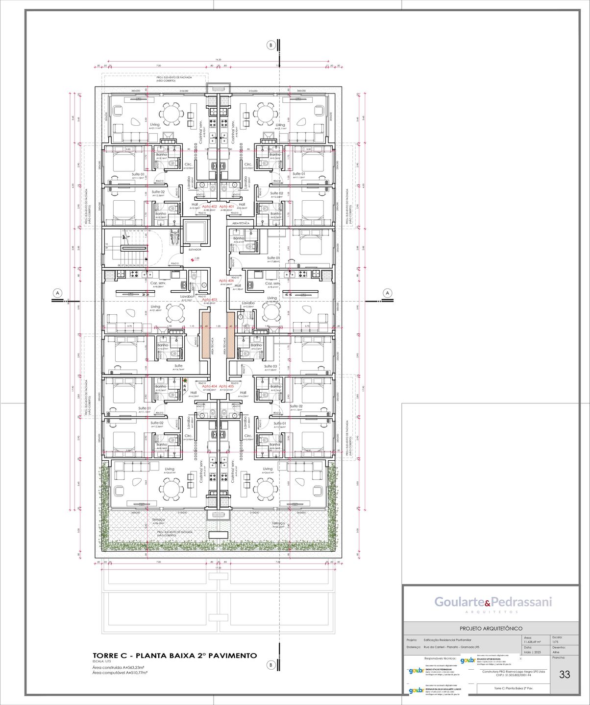 Apartamento 3 quartos sendo 3 suítes para venda no bairro Planalto em Gramado