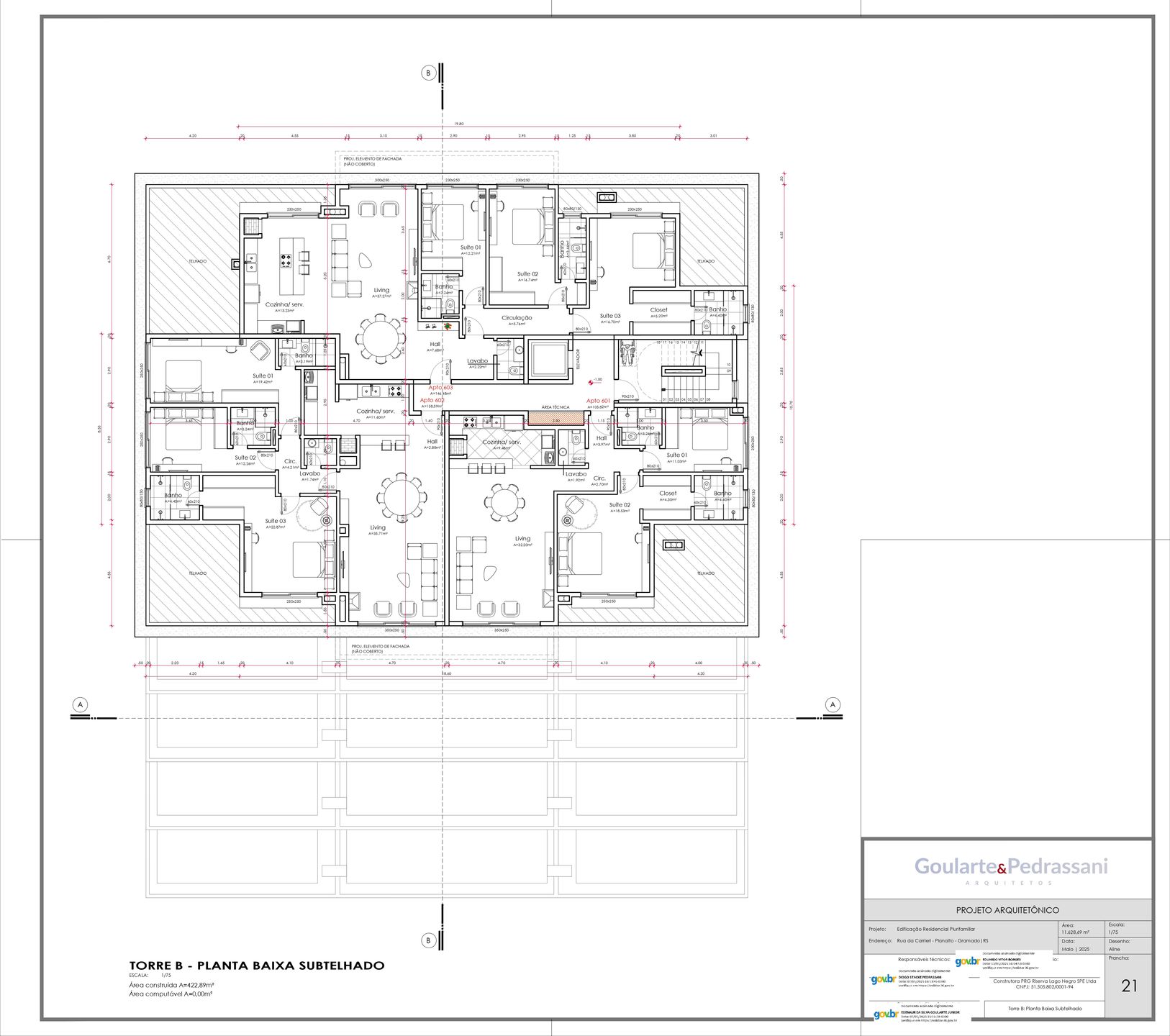 Apartamento 3 quartos sendo 3 suítes para venda no bairro Planalto em Gramado