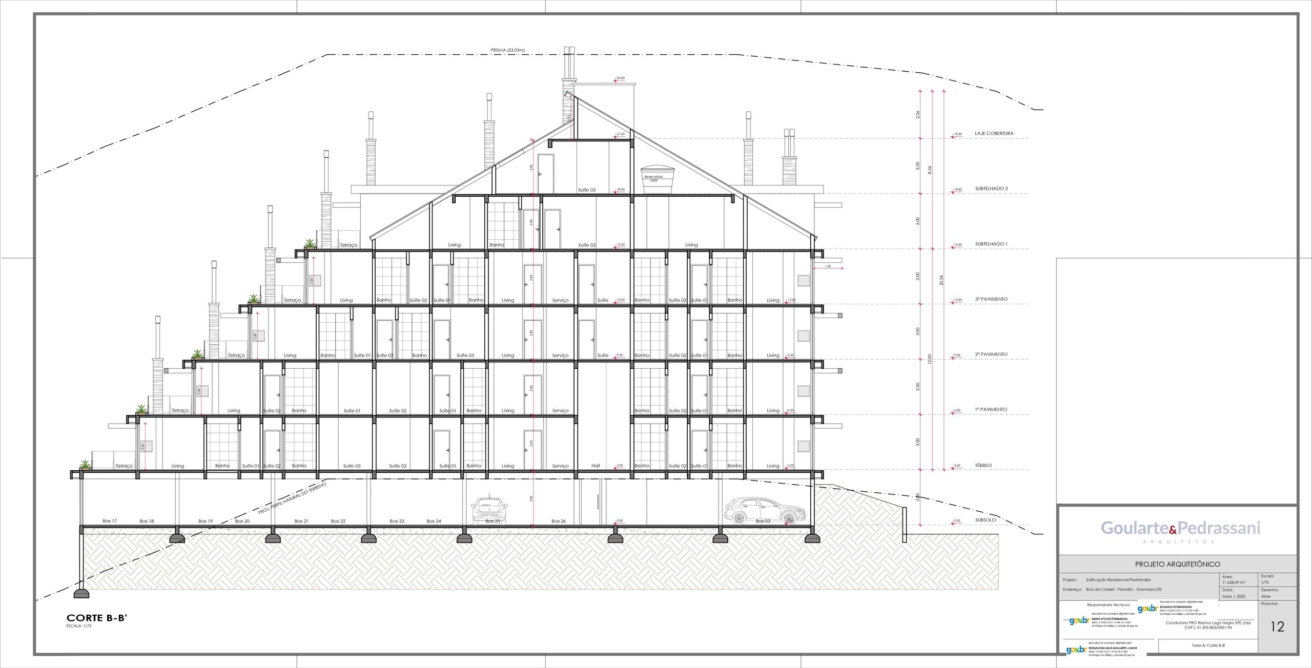 Apartamento 3 quartos sendo 3 suítes para venda no bairro Planalto em Gramado