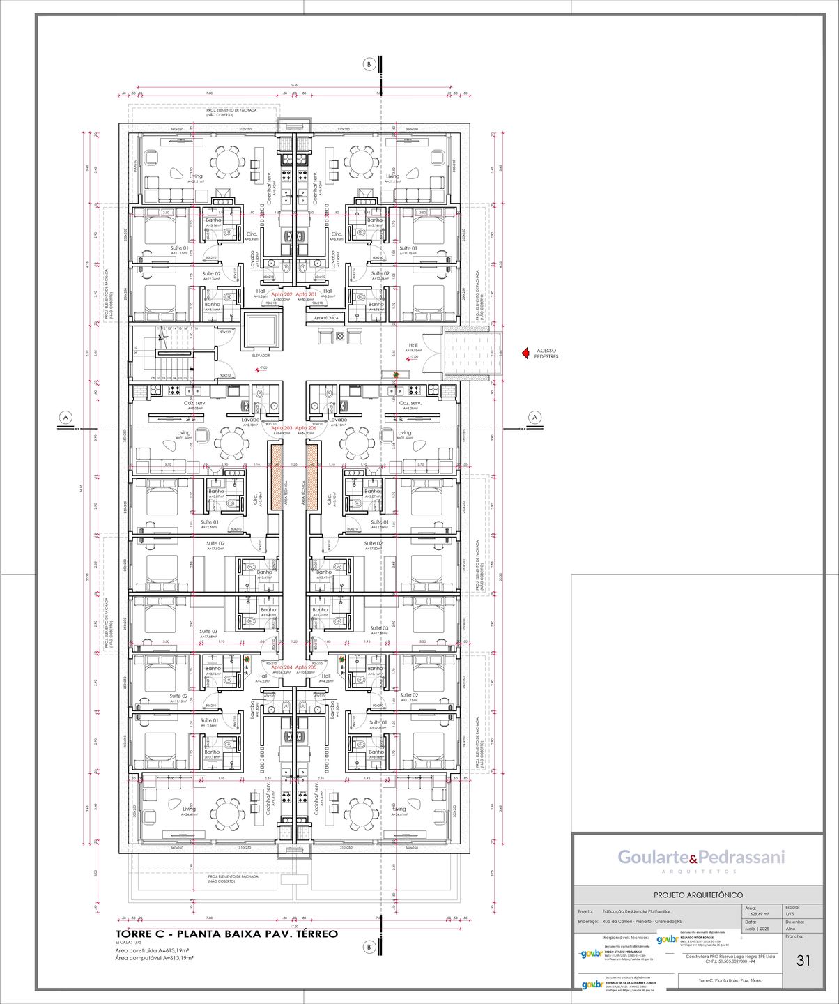 Apartamento 3 quartos sendo 3 suítes para venda no bairro Planalto em Gramado