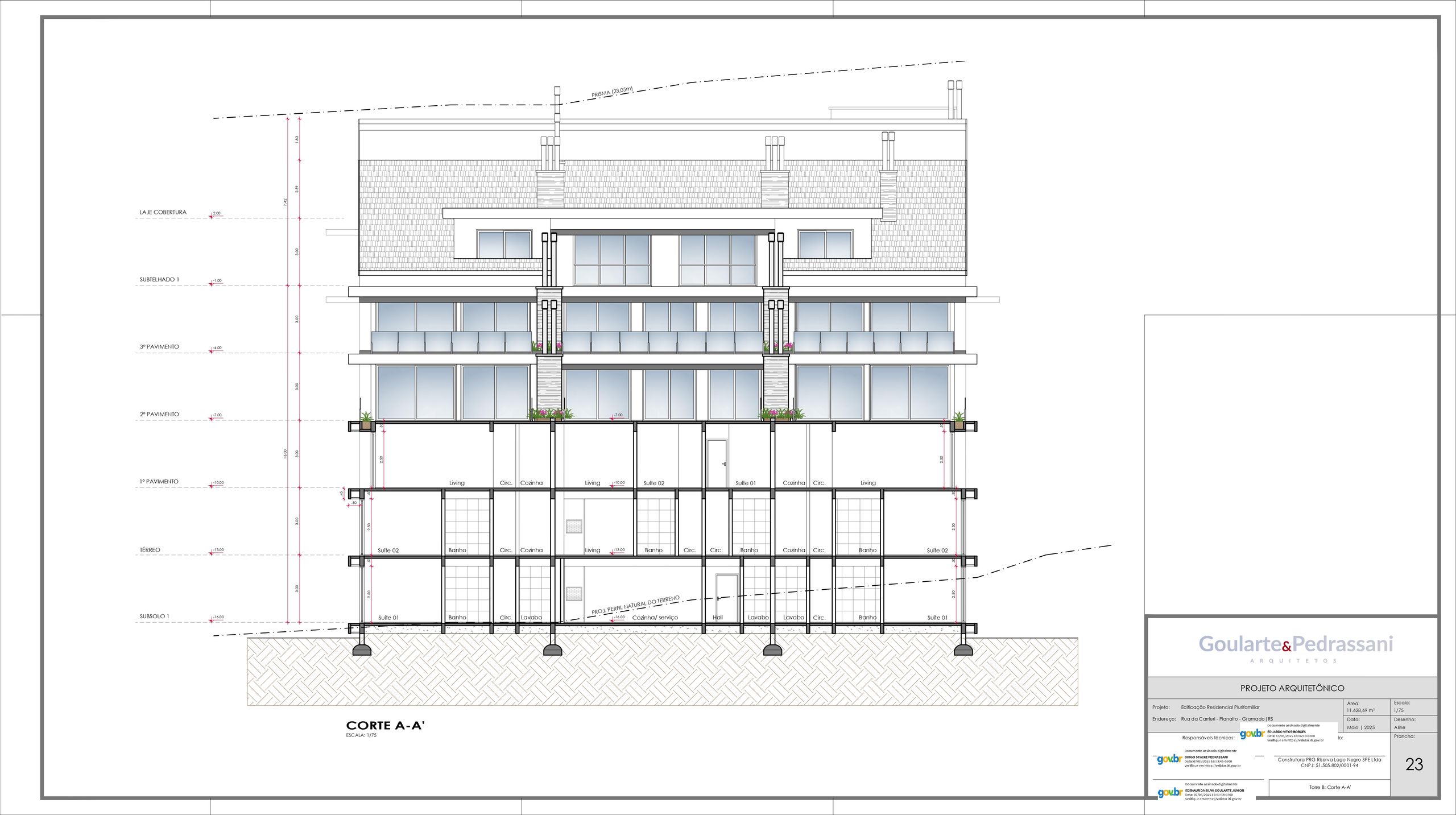 Apartamento 3 quartos sendo 3 suítes para venda no bairro Planalto em Gramado