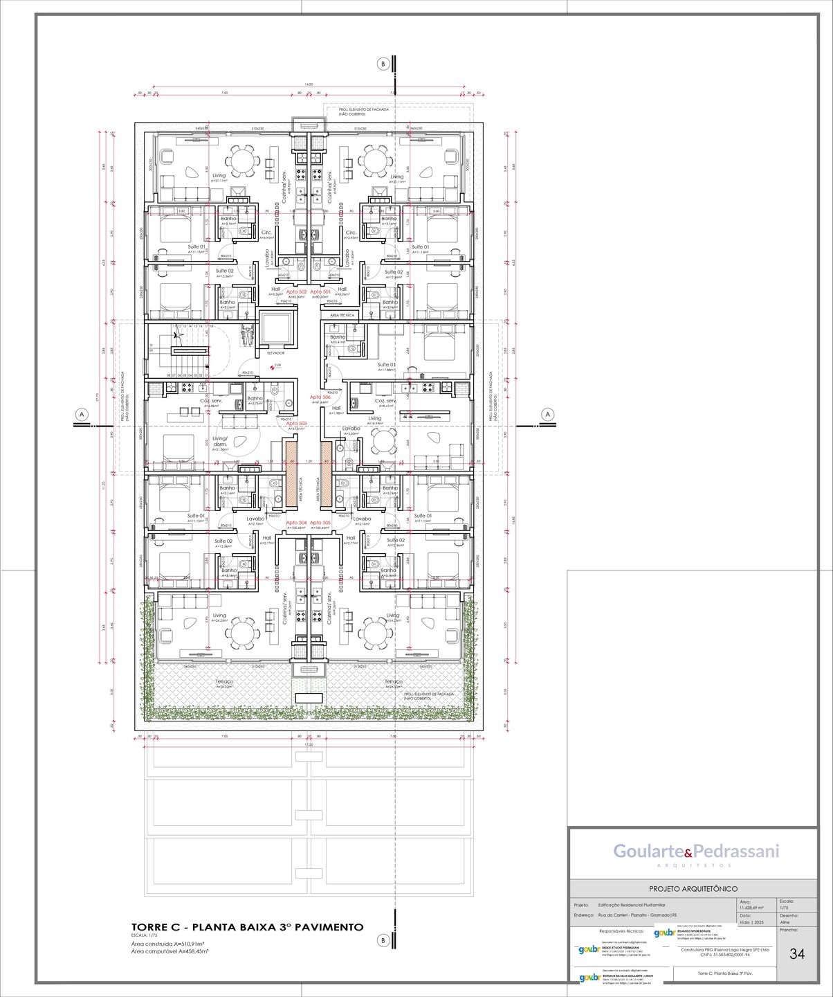 Apartamento 3 quartos sendo 3 suítes para venda no bairro Planalto em Gramado