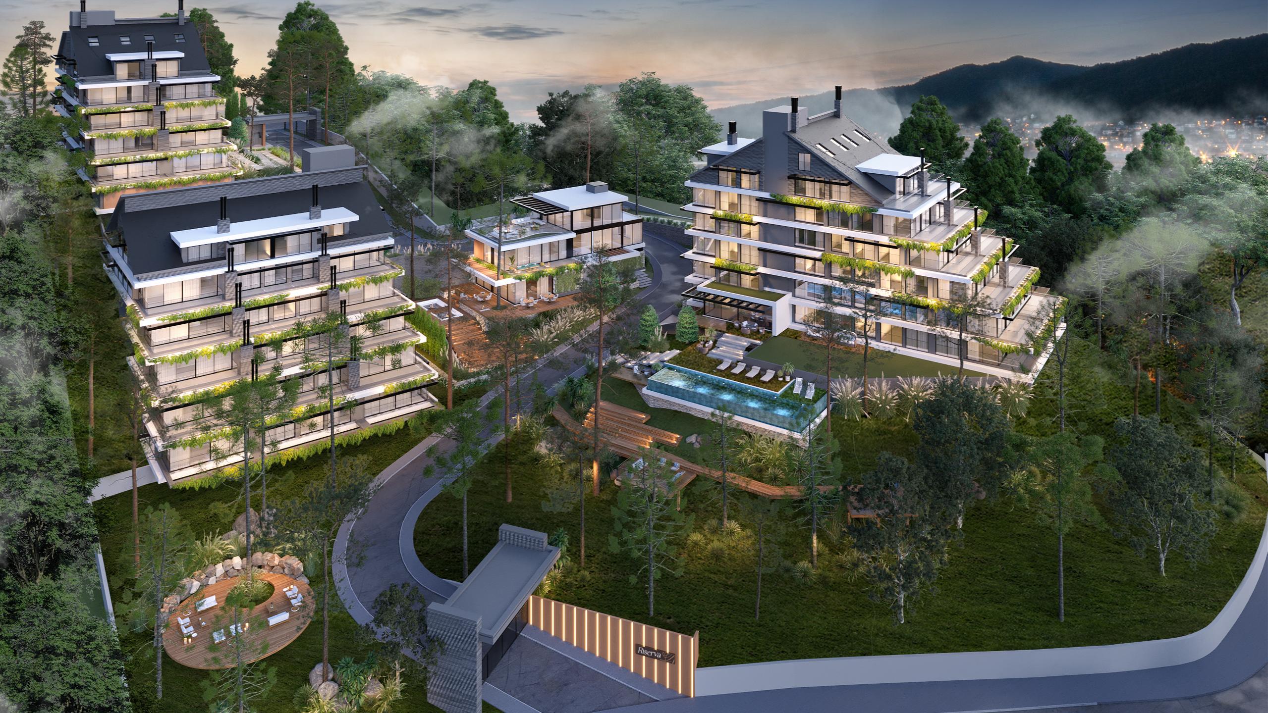 Apartamento 3 quartos sendo 3 suítes para venda no bairro Planalto em Gramado