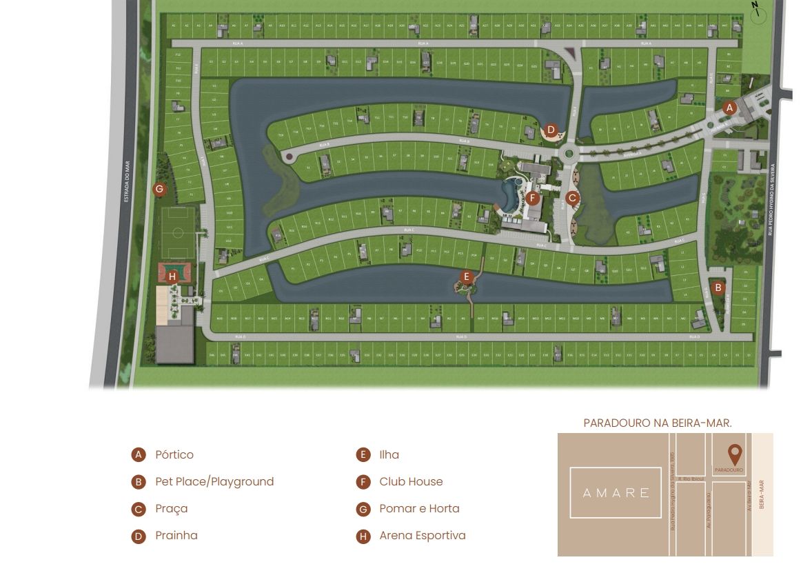 Terreno 1 quarto para venda no bairro Centro em Xangri-lá