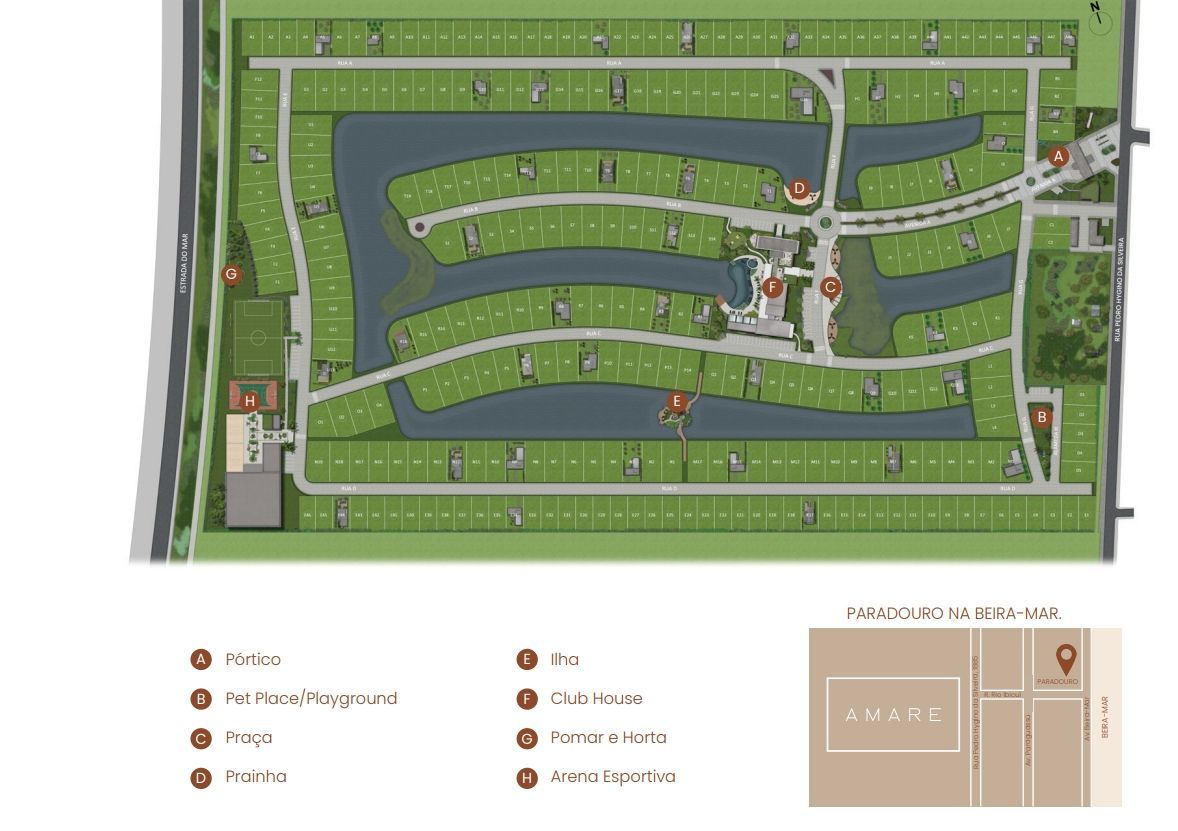 Terreno 1 quarto para venda no bairro Centro em Xangri-lá