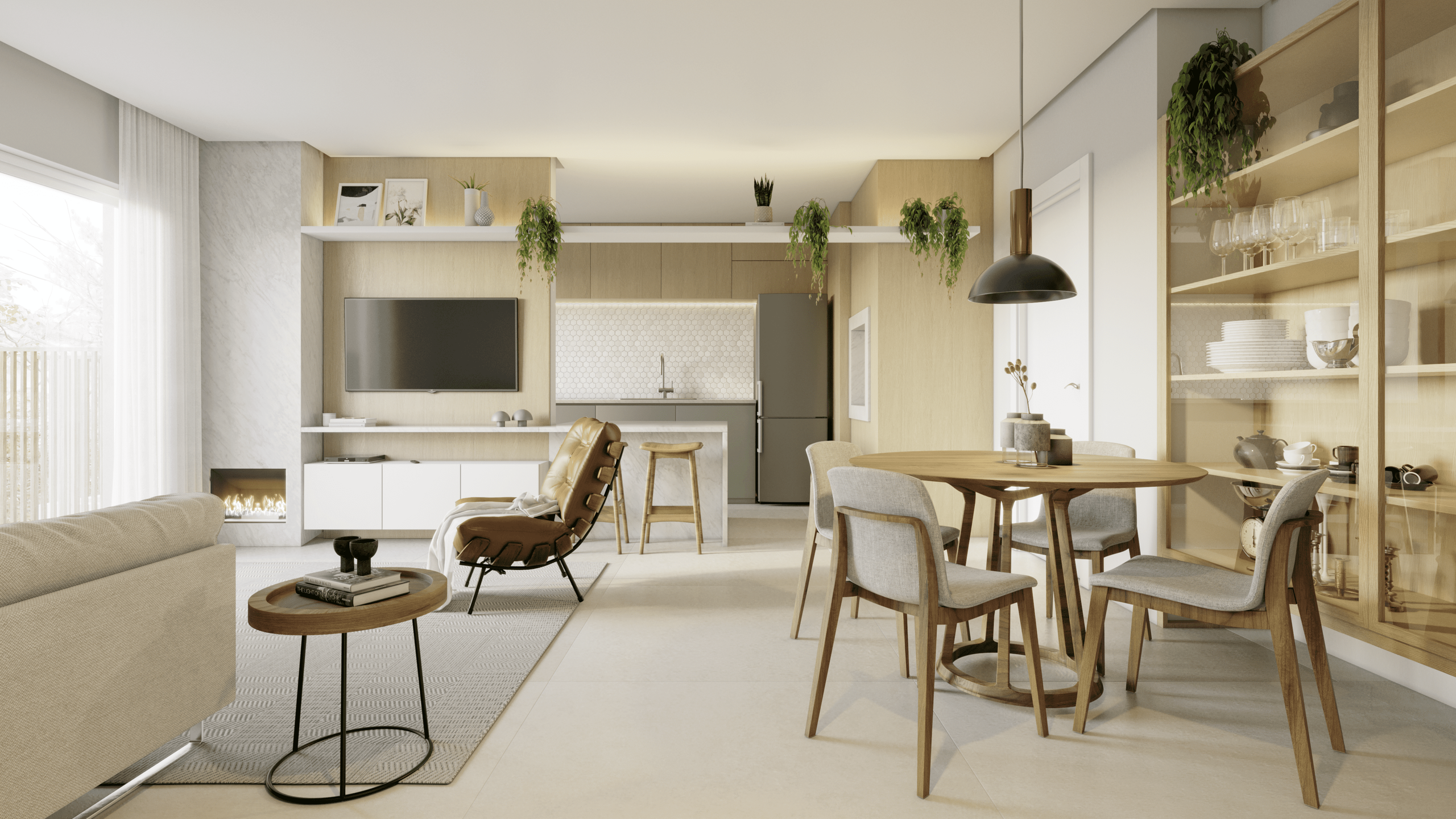 Apartamento 2 quartos sendo 1 suíte para venda no bairro Planalto em Gramado