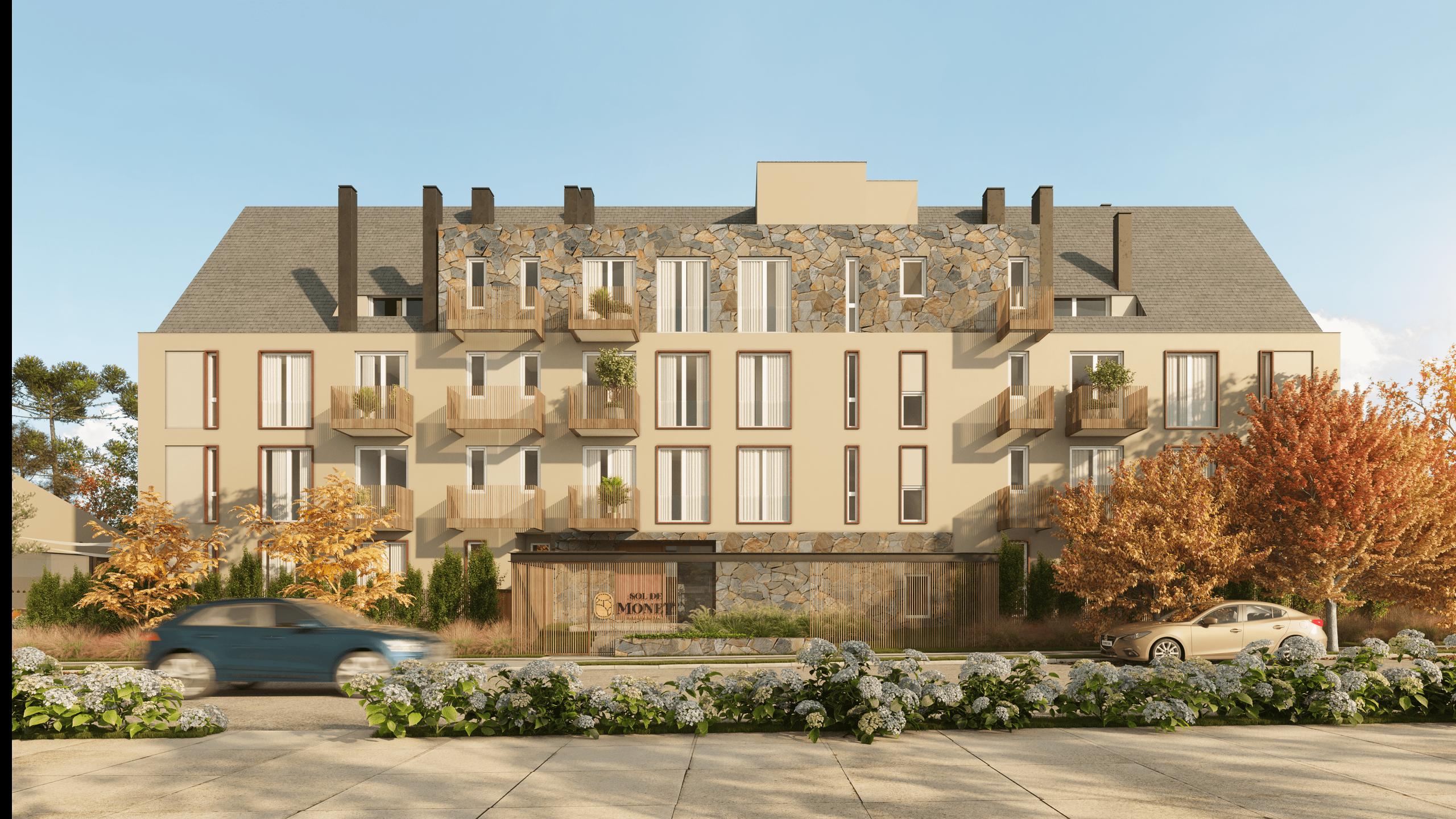 Apartamento 2 quartos sendo 1 suíte para venda no bairro Planalto em Gramado