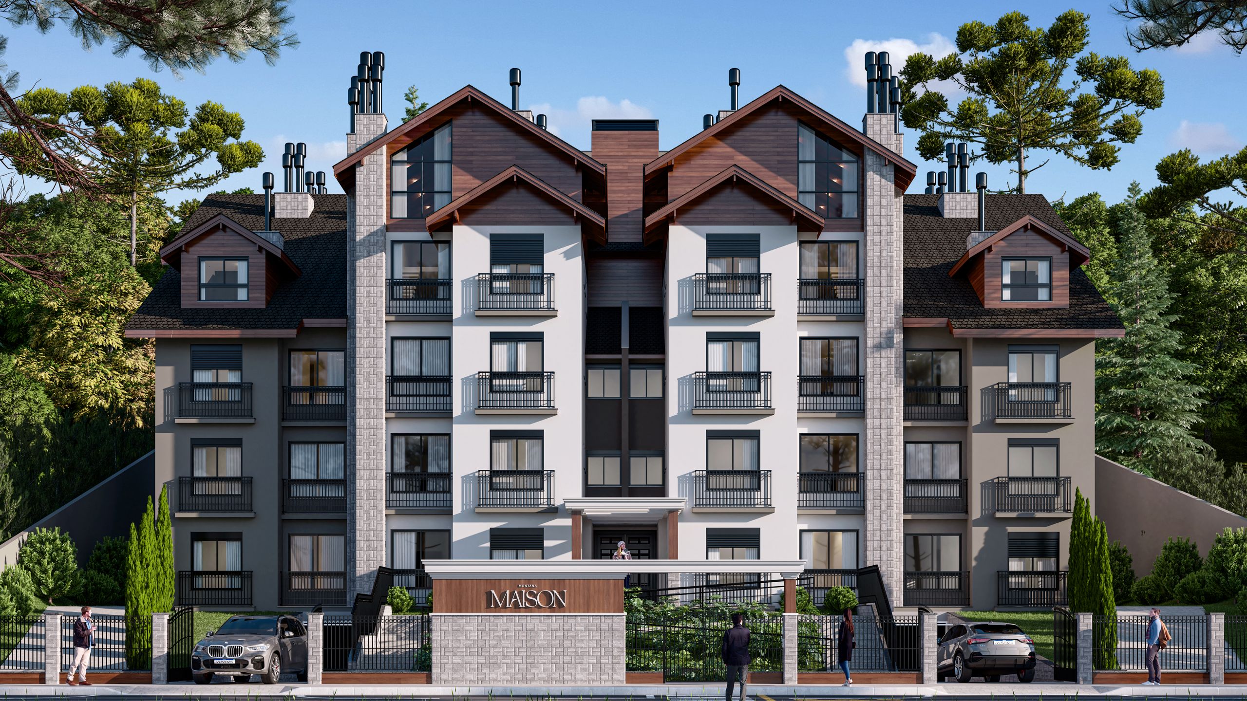 Apartamento 2 quartos sendo 2 suítes para venda no bairro Planalto em Gramado