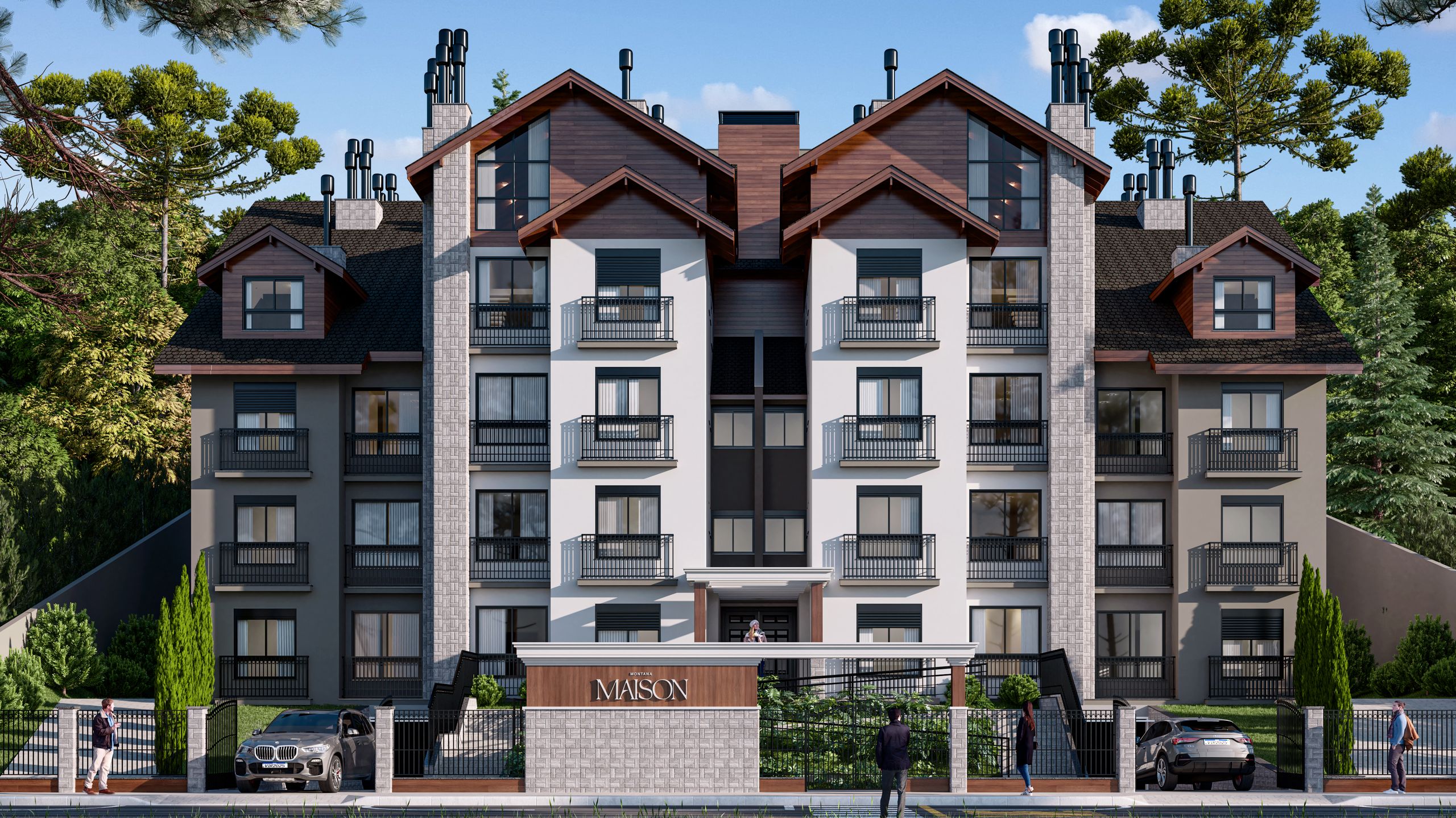 Apartamento 2 quartos sendo 2 suítes para venda no bairro Planalto em Gramado