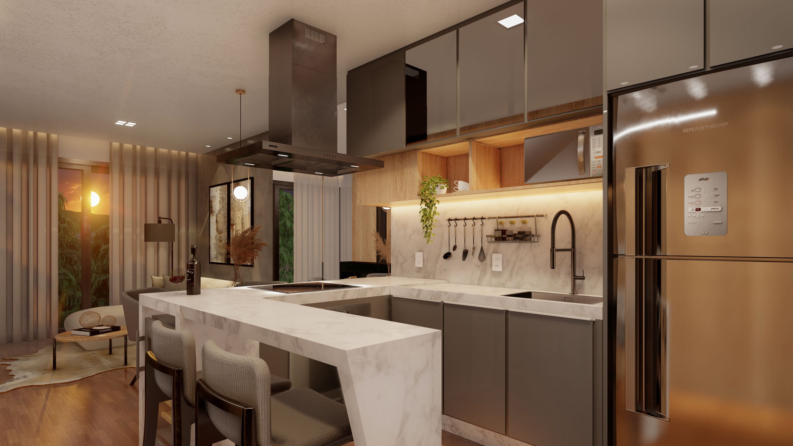 Apartamento 3 quartos sendo 2 suítes para venda no bairro Centro  em Canela