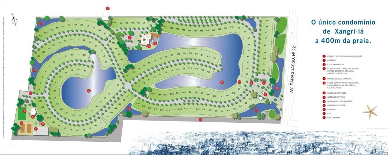 Lote para venda no bairro Mariluz em Imbé