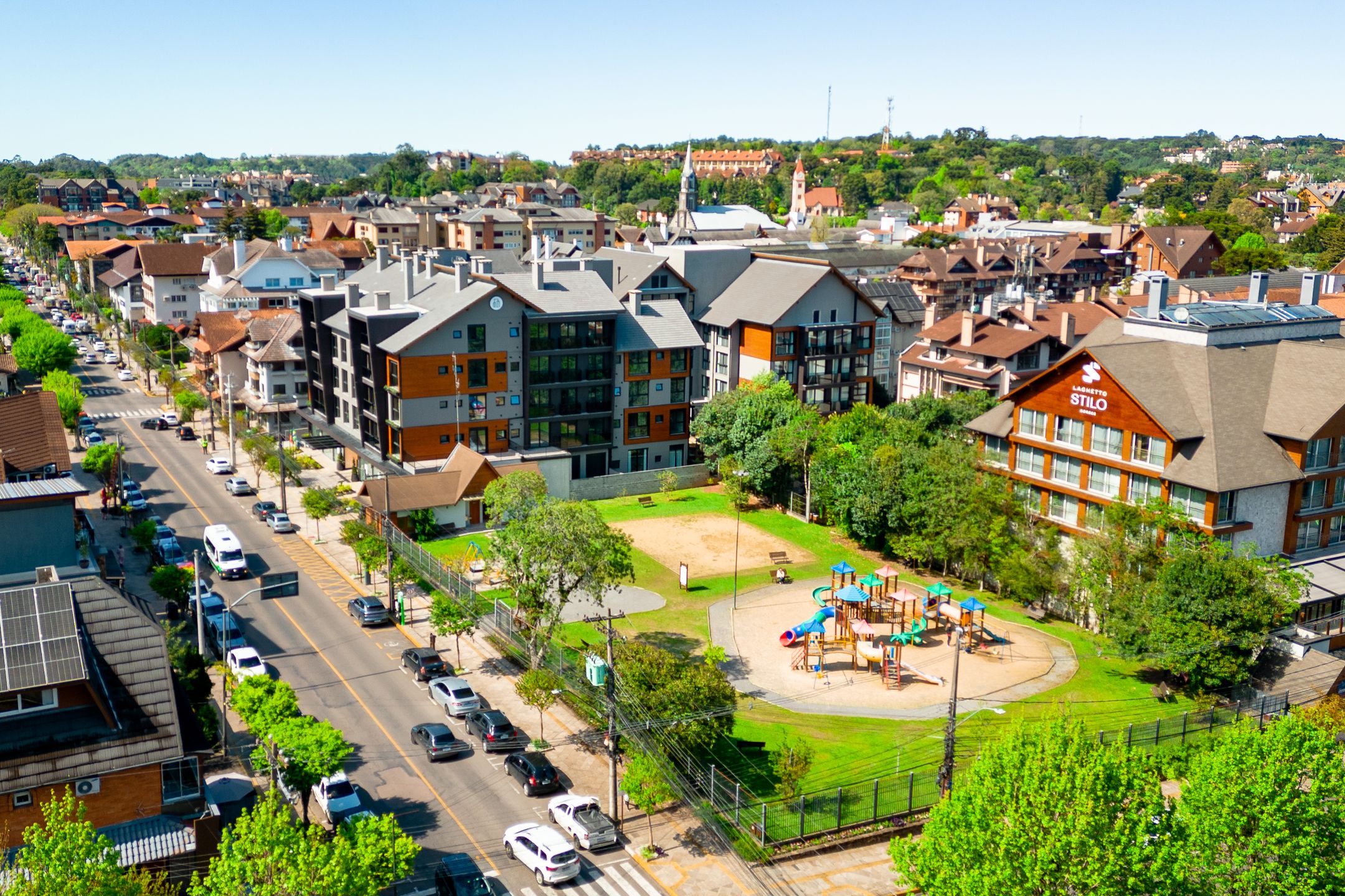 Apartamento 2 quartos sendo 2 suítes para venda no bairro Centro em Gramado