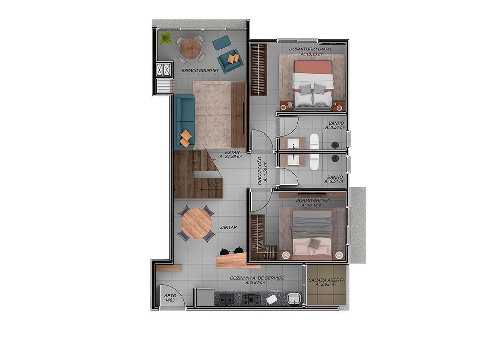 Cobertura à venda com 4 quartos, 122m² - Foto 14