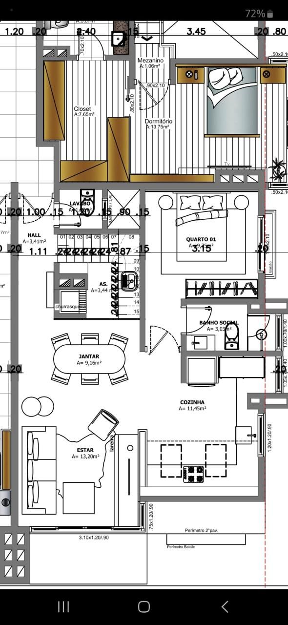 Apartamento à venda com 3 quartos, 143m² - Foto 35