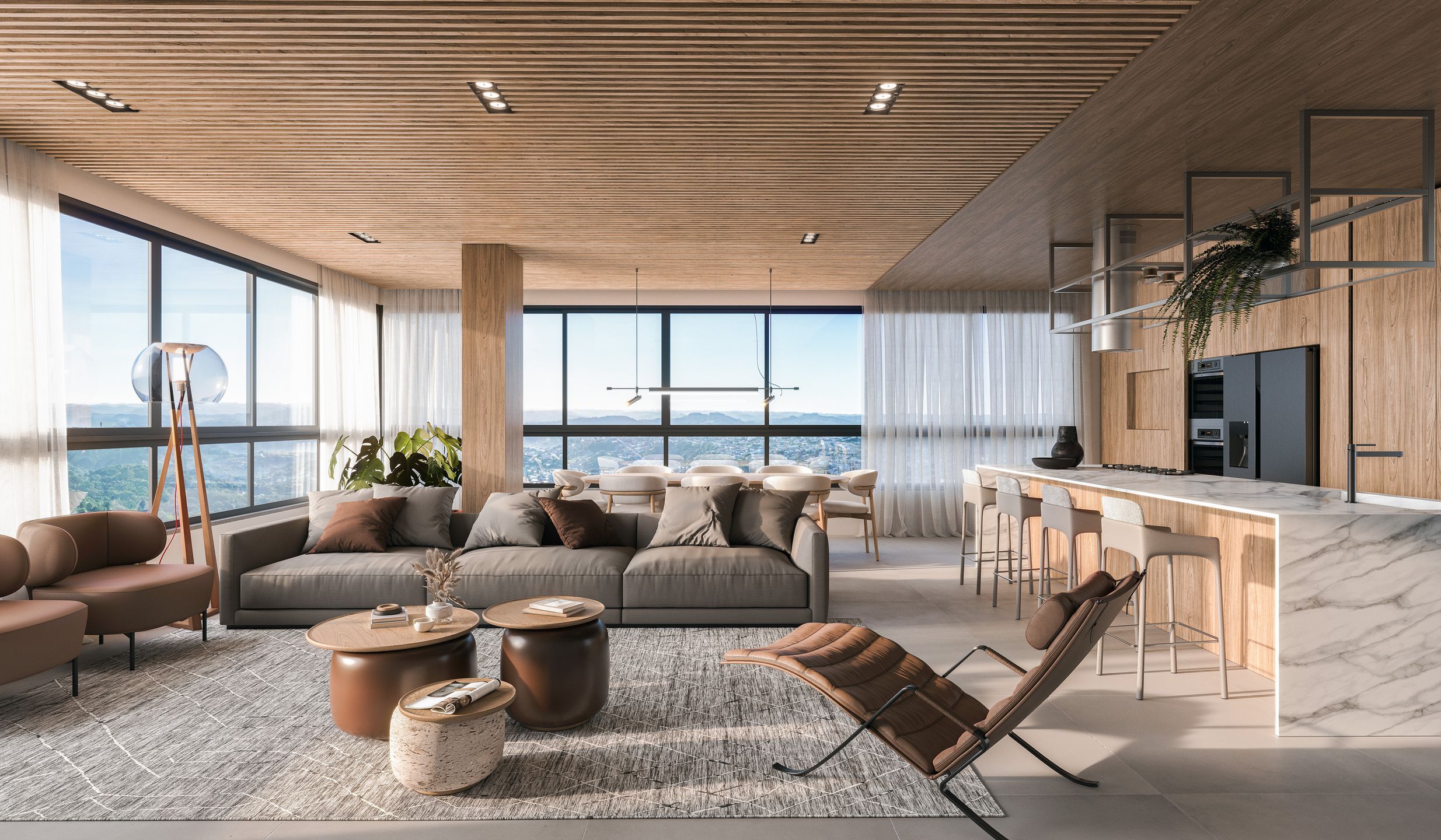 Apartamento 2 quartos sendo 2 suítes para venda no bairro Botafogo  em Bento Gonçalves