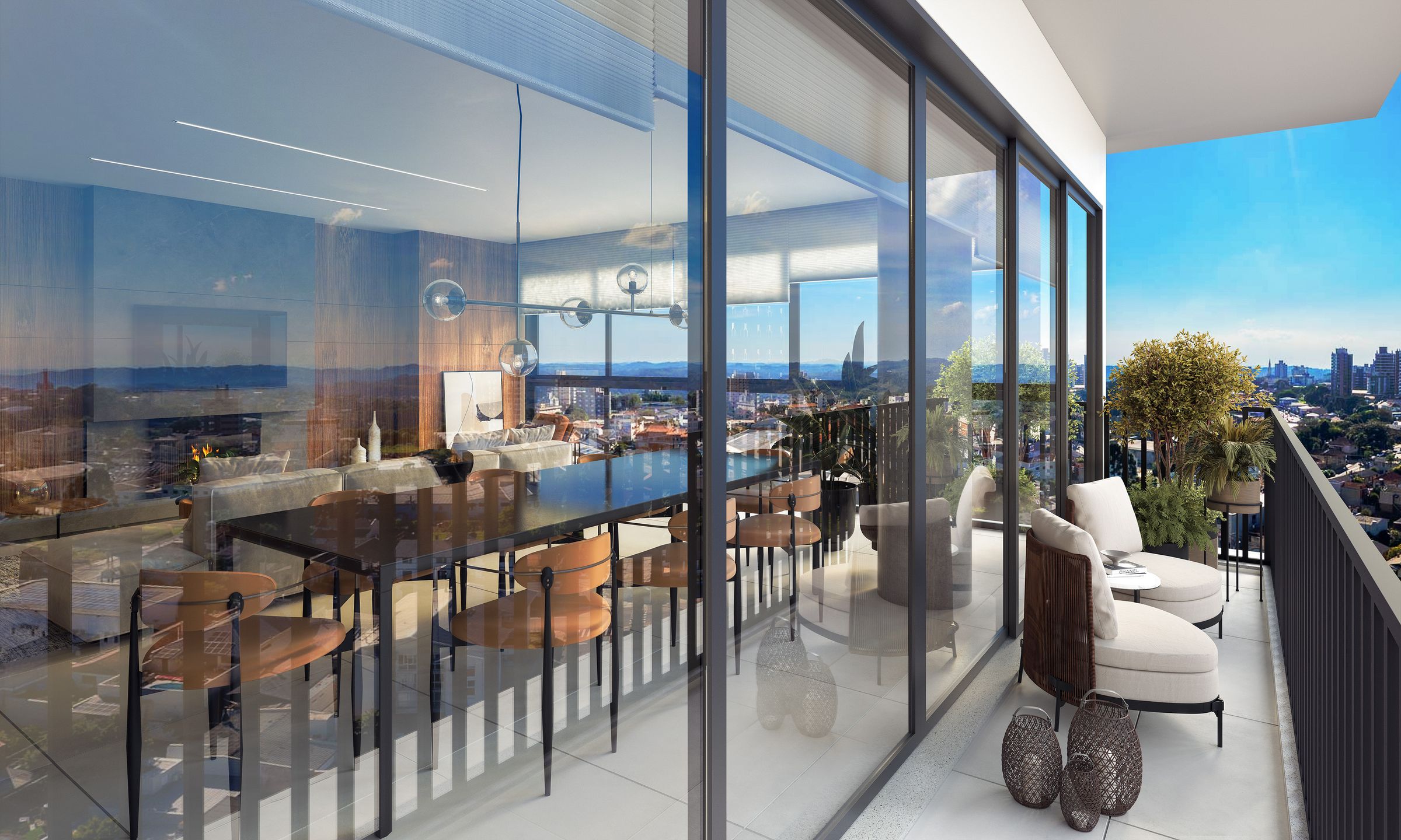 Apartamento 2 quartos sendo 2 suítes para venda no bairro Botafogo  em Bento Gonçalves