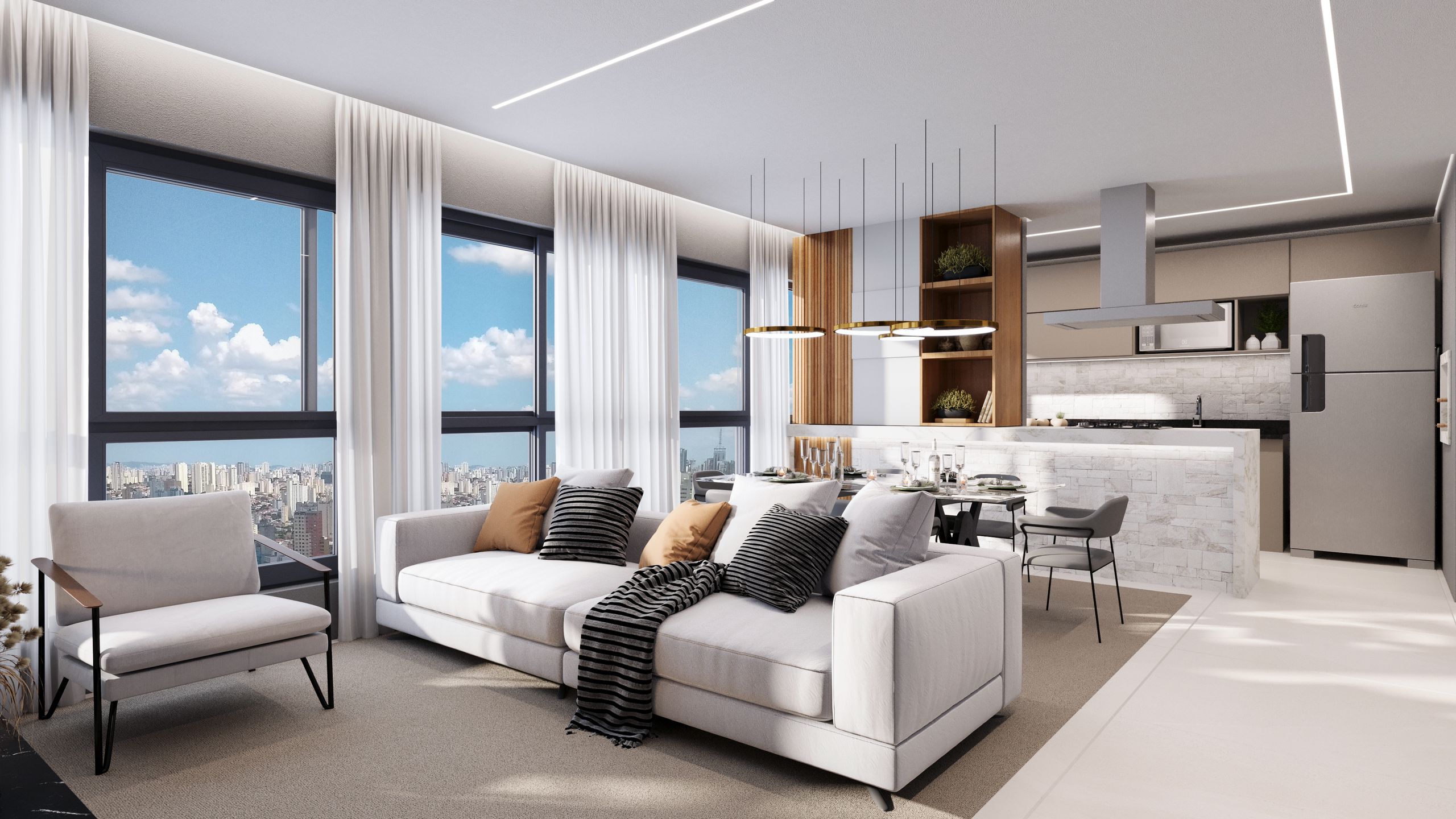 Apartamento 2 quartos sendo 1 suíte para venda no bairro Jardim Botânico em Porto Alegre