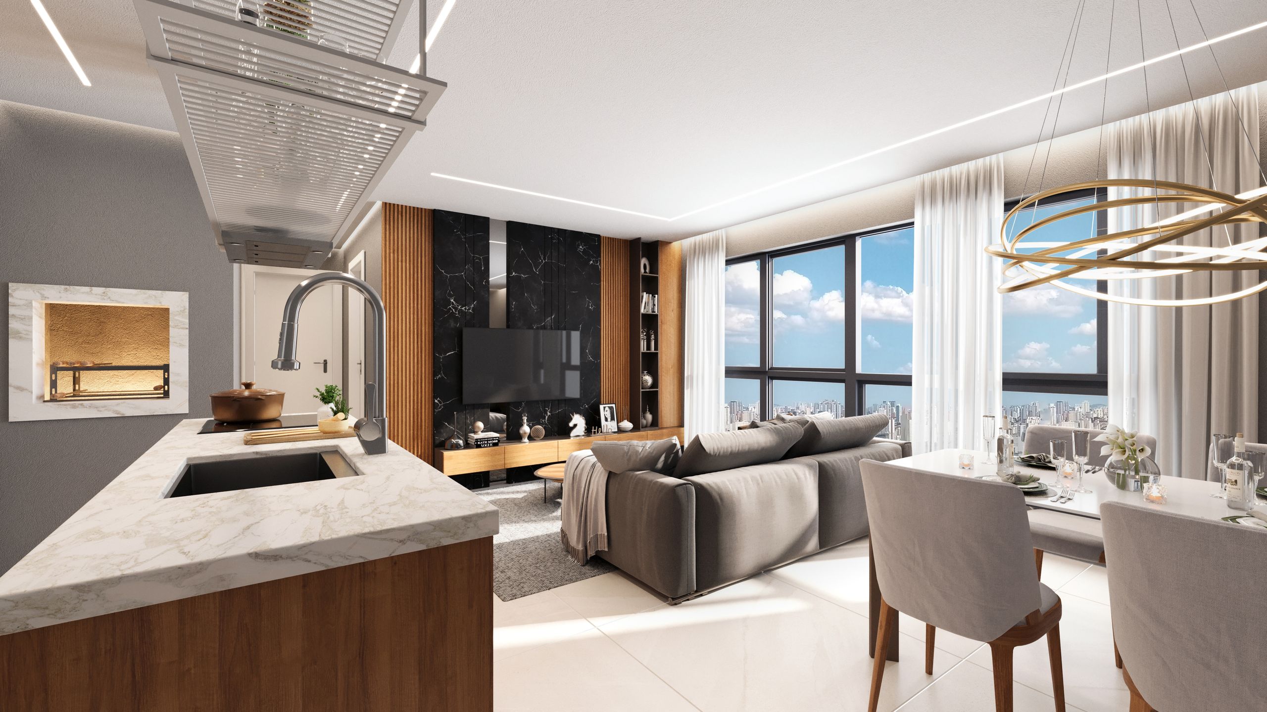 Apartamento 2 quartos sendo 1 suíte para venda no bairro Jardim Botânico em Porto Alegre