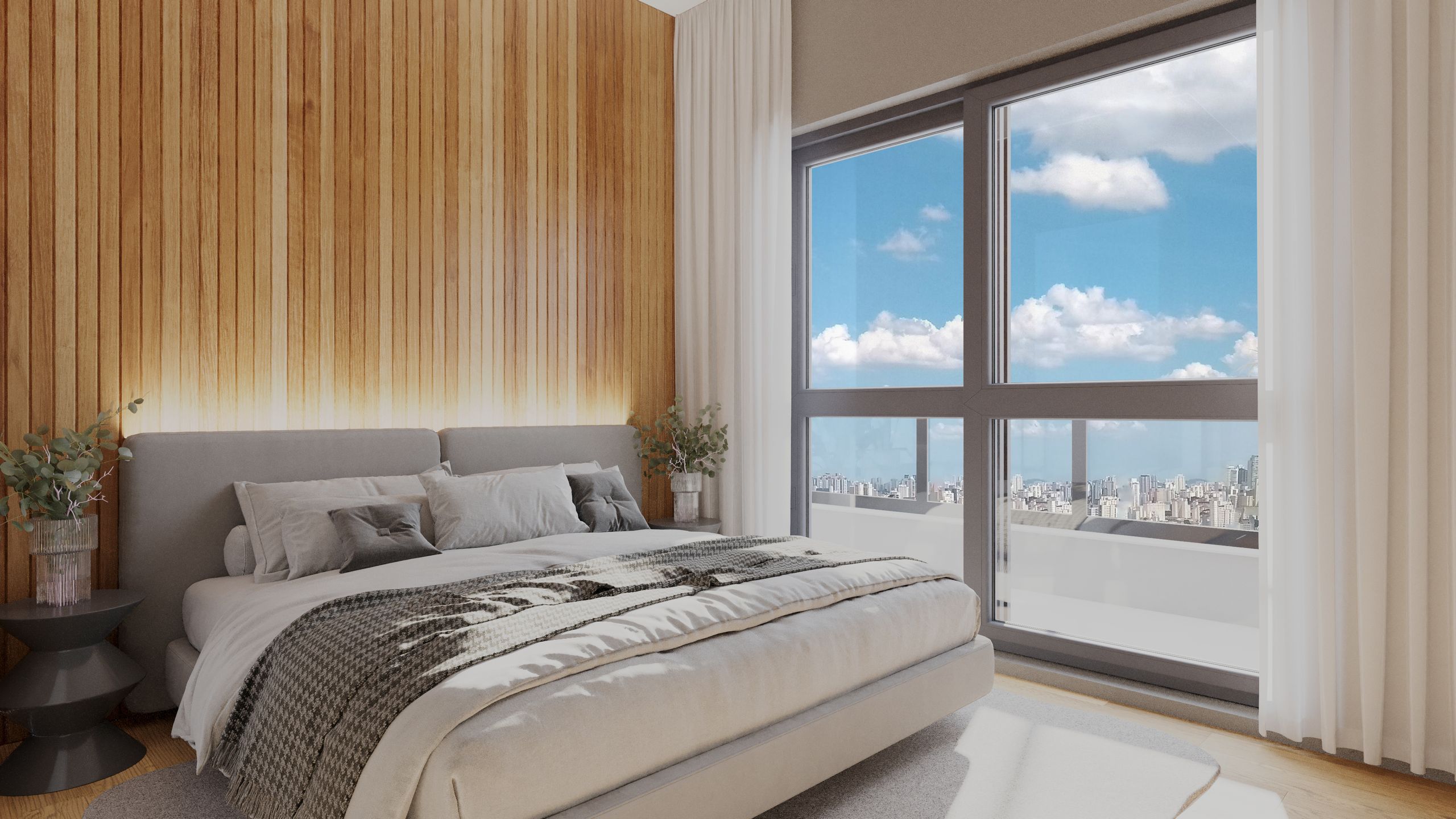 Apartamento 2 quartos sendo 1 suíte para venda no bairro Jardim Botânico em Porto Alegre