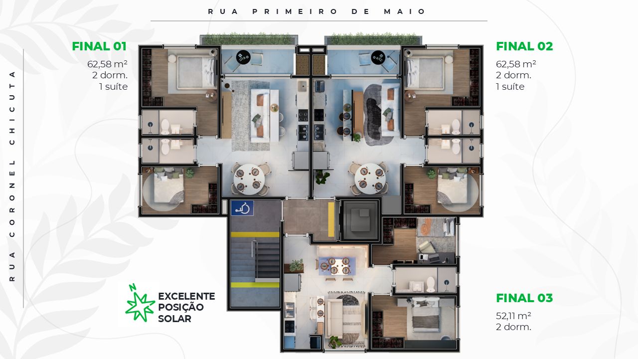 Apartamento para venda no bairro Lucas Araújo em Passo Fundo
