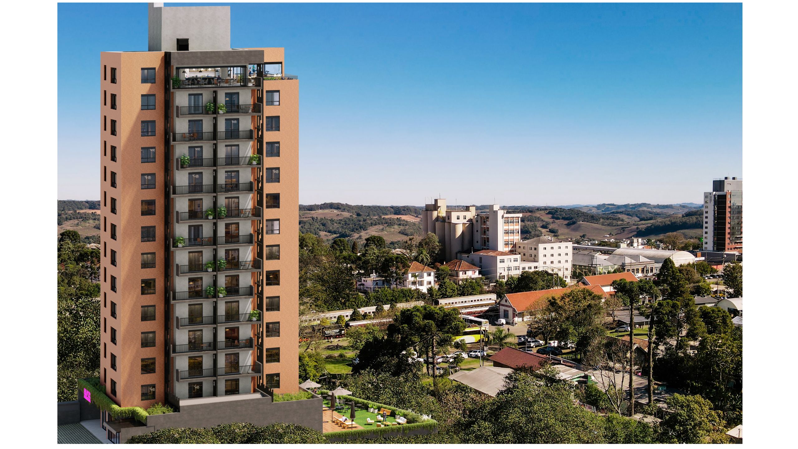 Apartamento 1 quarto para venda no bairro Centro  em Bento Gonçalves