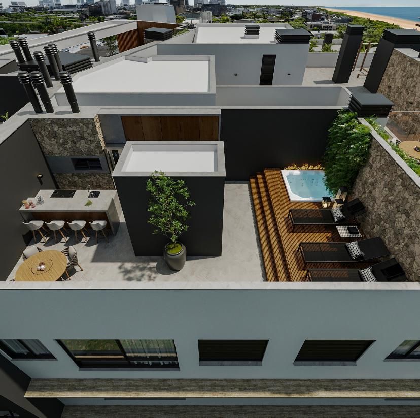 Apartamento 2 quartos sendo 1 suíte para venda no bairro Praia Grande em Torres