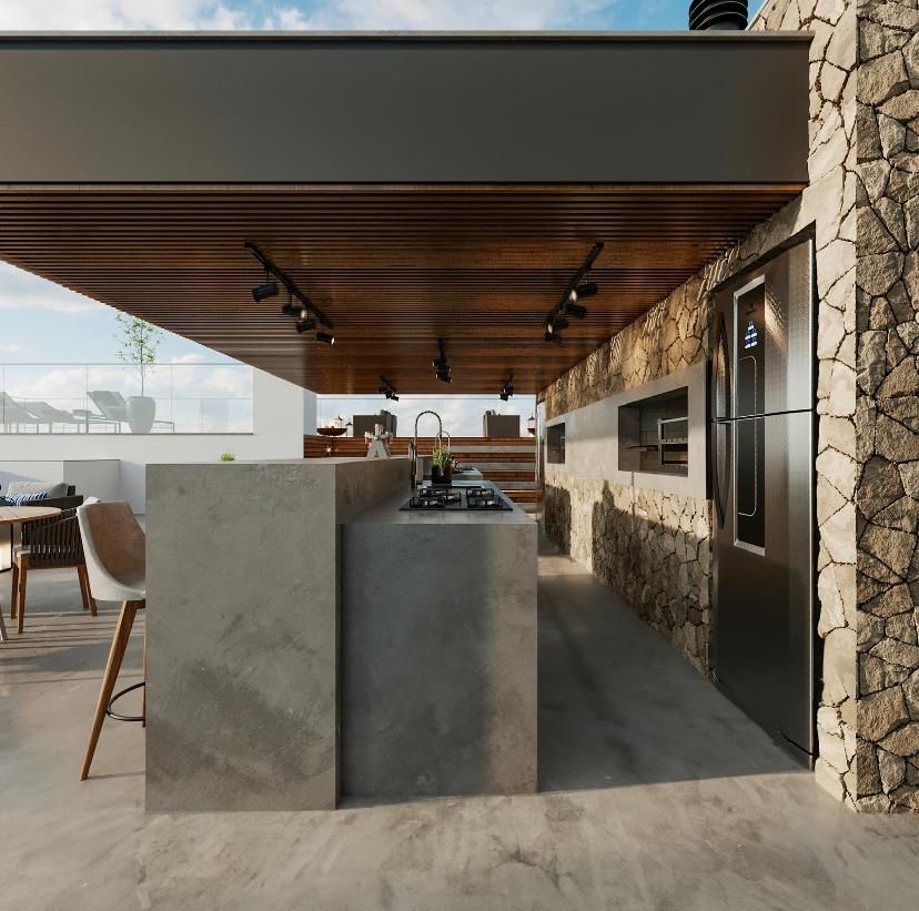 Apartamento 2 quartos sendo 1 suíte para venda no bairro Praia Grande em Torres