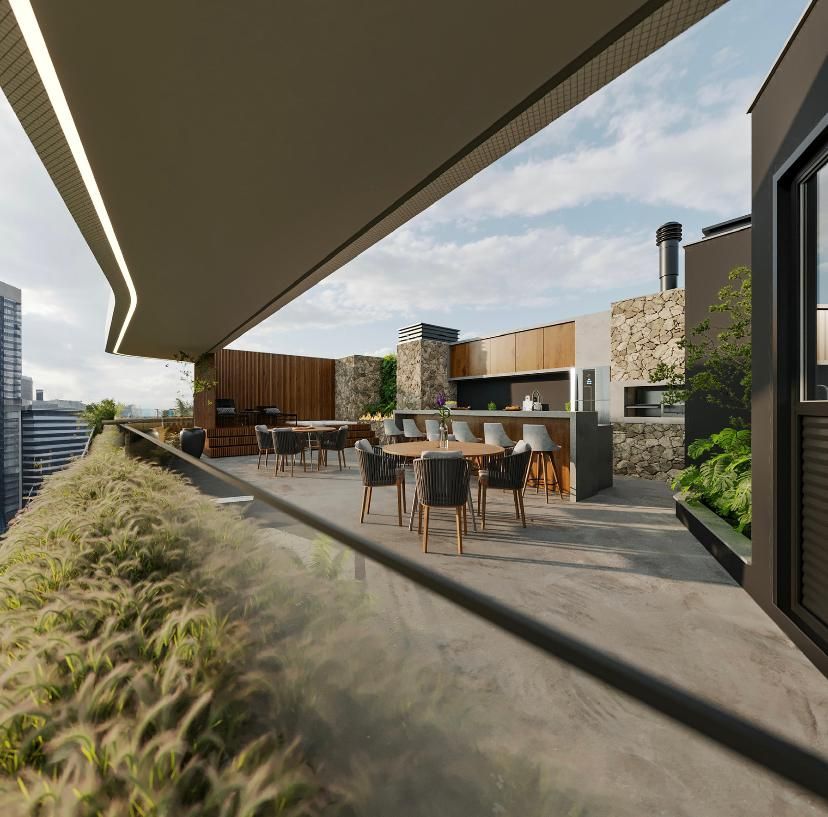 Apartamento 2 quartos sendo 1 suíte para venda no bairro Praia Grande em Torres