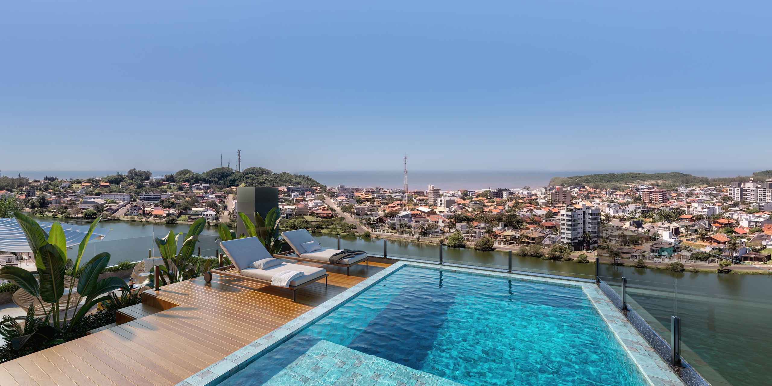 Apartamento 2 quartos sendo 2 suítes para venda no bairro Centro em Torres