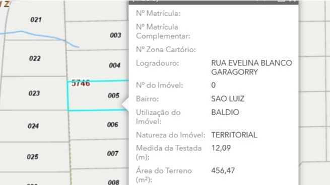 Terreno Padrão para venda no bairro São Luiz em Caxias do Sul