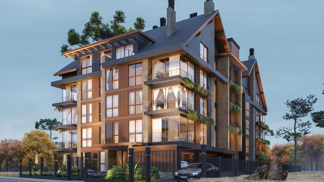 Apartamento 2 quartos sendo 2 suítes para venda no bairro Av. Central em Gramado