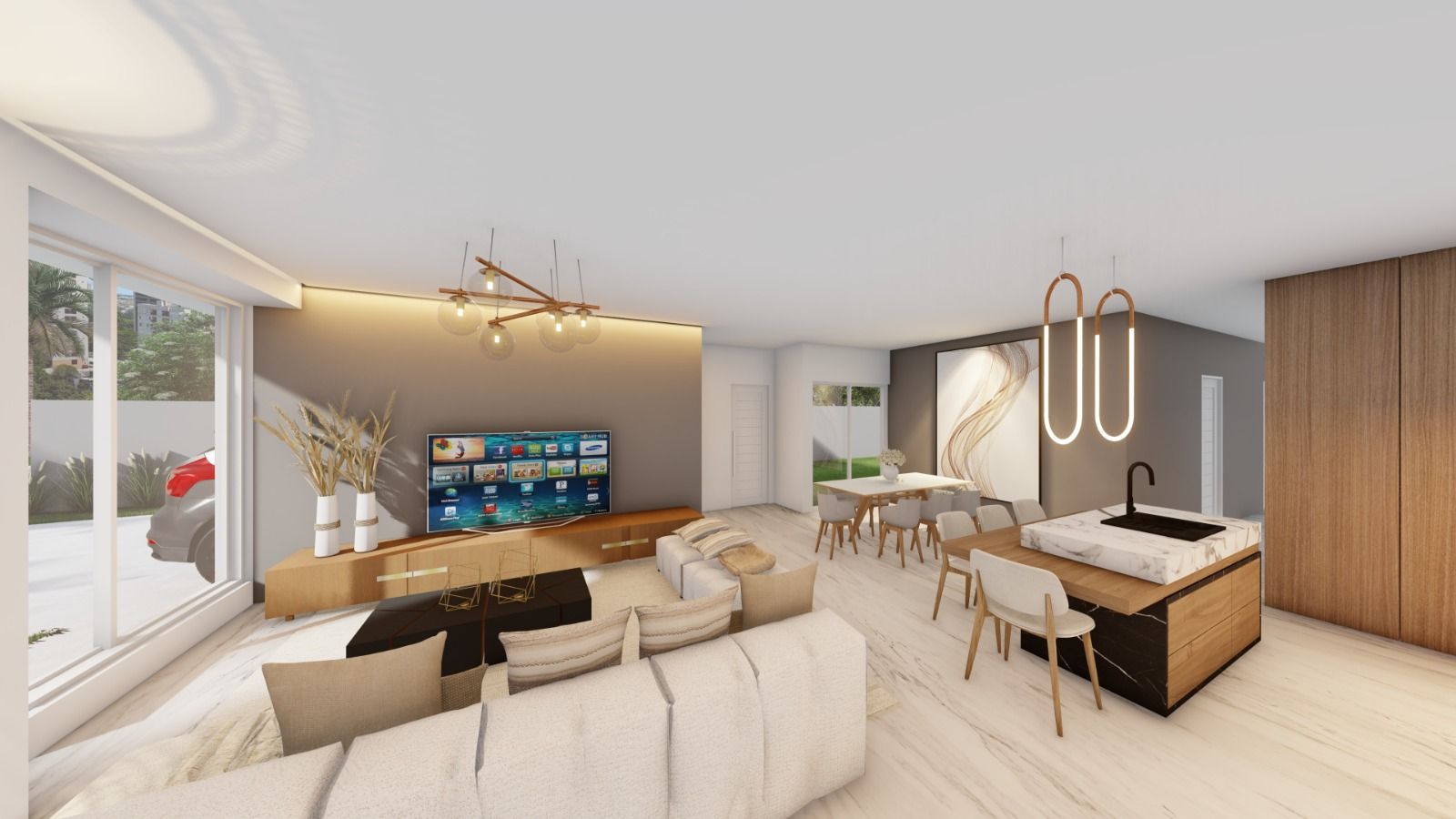Casa 3 quartos sendo 2 suítes para venda no bairro Central Park em Passo Fundo