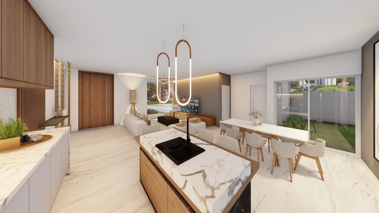 Casa 3 quartos sendo 2 suítes para venda no bairro Central Park em Passo Fundo