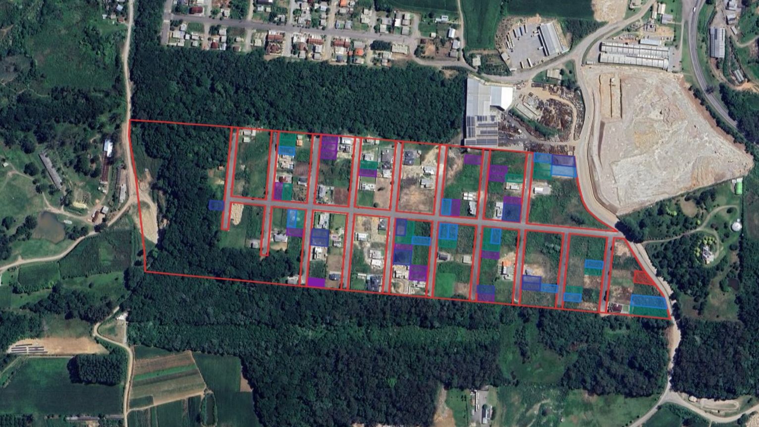 Lote para venda no bairro Monte Verde em Farroupilha