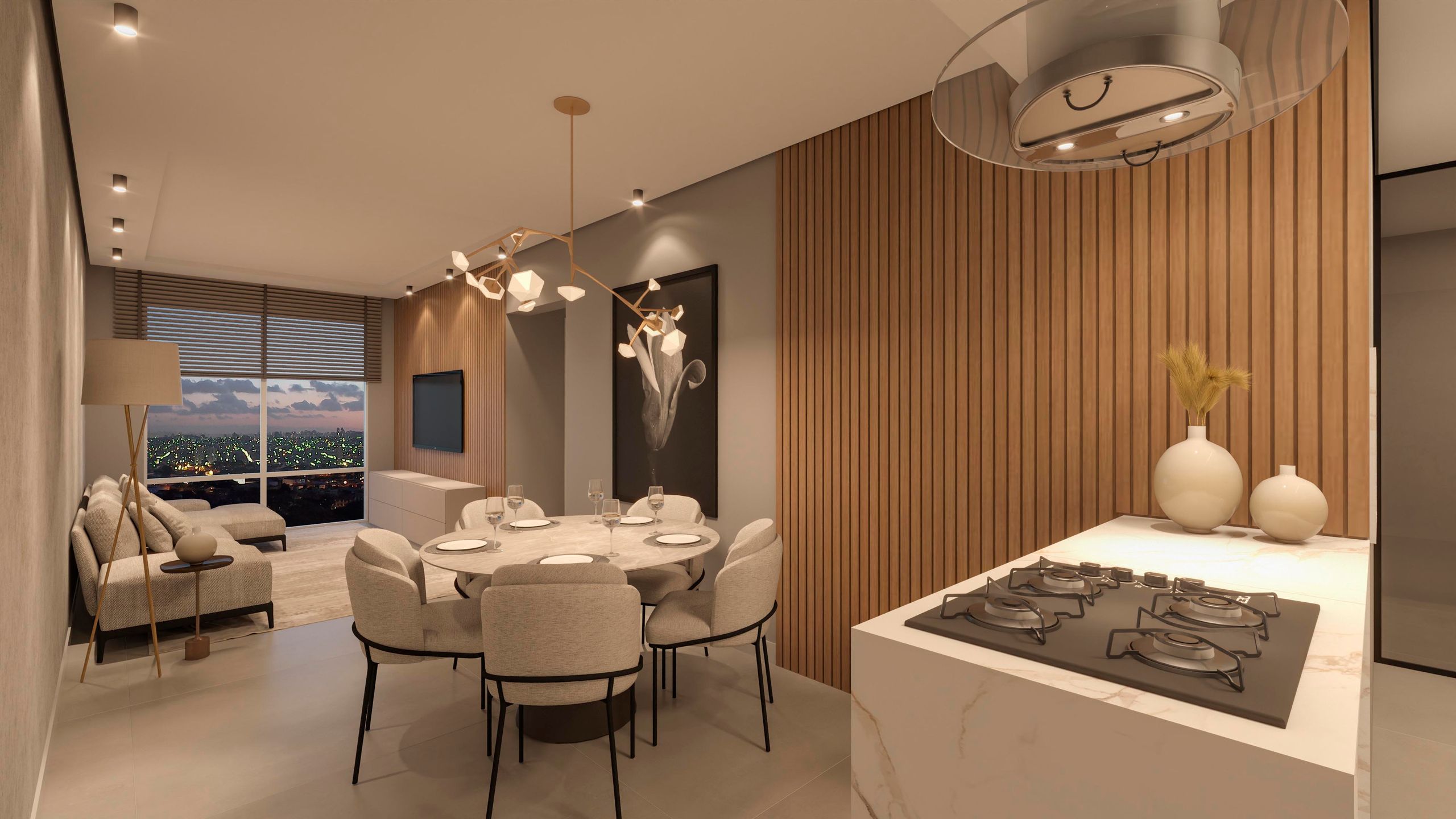 Apartamento 2 quartos sendo 2 suítes para venda no bairro Centro  em Bento Gonçalves