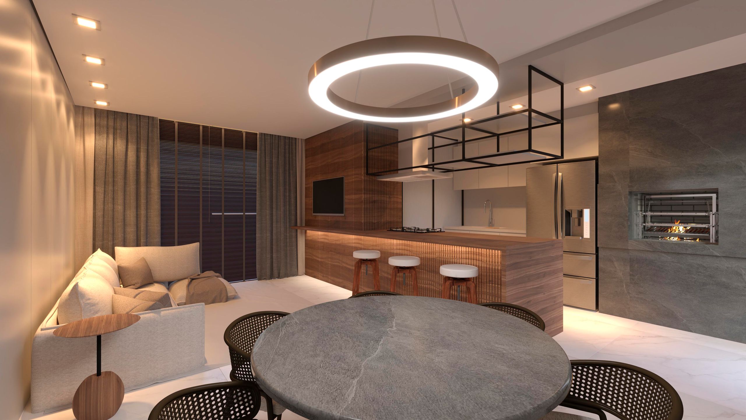 Apartamento 2 quartos sendo 2 suítes para venda no bairro Centro  em Bento Gonçalves