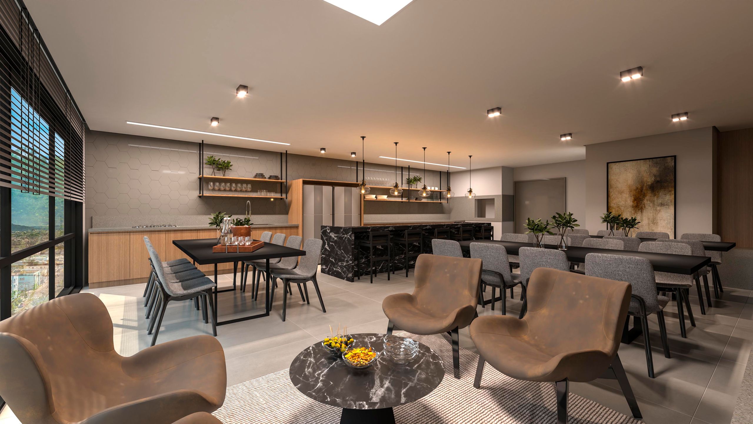 Apartamento 2 quartos sendo 2 suítes para venda no bairro Centro  em Bento Gonçalves