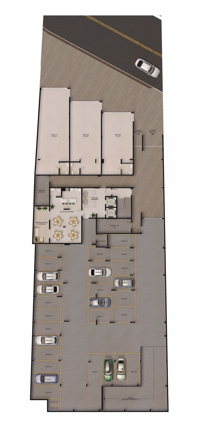 Apartamento 1 quarto para venda no bairro Borgo em Bento Gonçalves