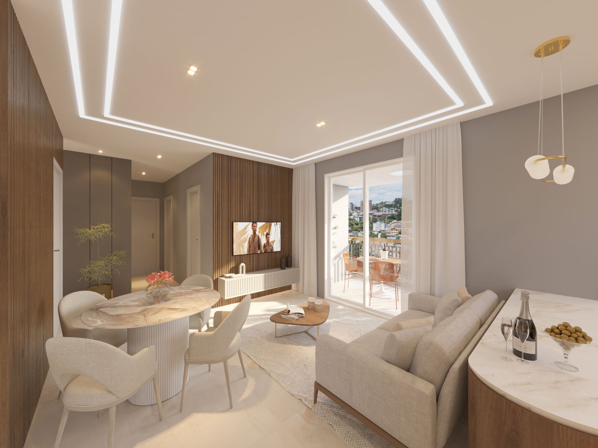 Apartamento 1 quarto para venda no bairro Borgo em Bento Gonçalves