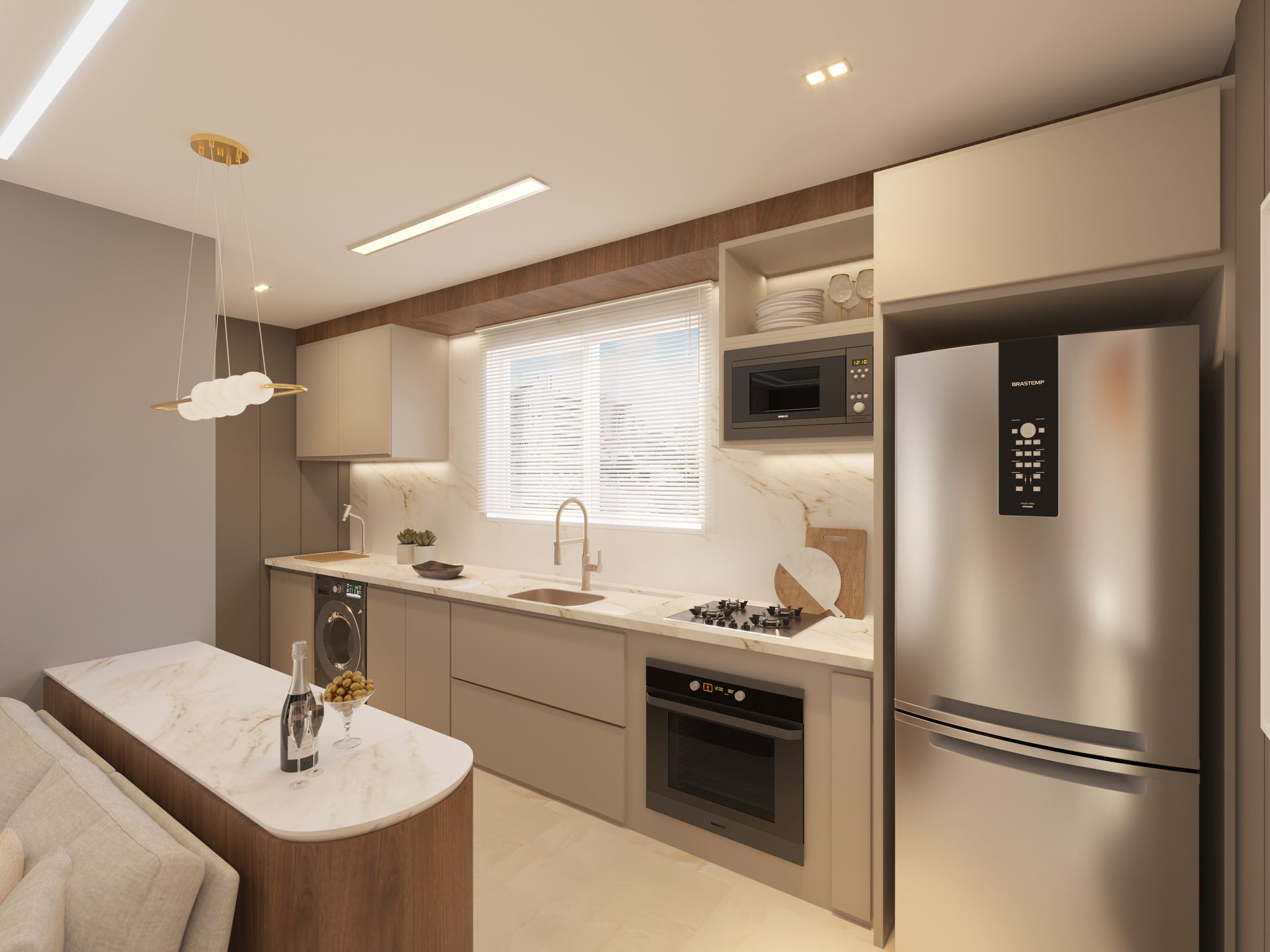 Apartamento 1 quarto para venda no bairro Borgo em Bento Gonçalves