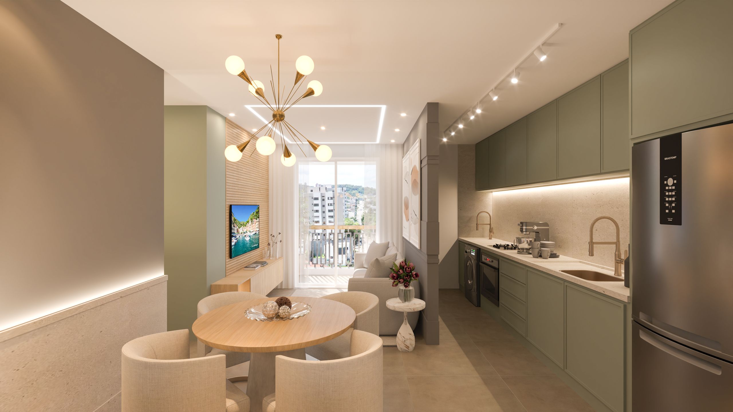 Apartamento 1 quarto para venda no bairro Borgo em Bento Gonçalves