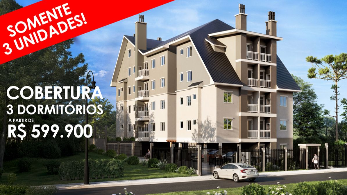 Apartamento para venda no bairro Carazal em Gramado