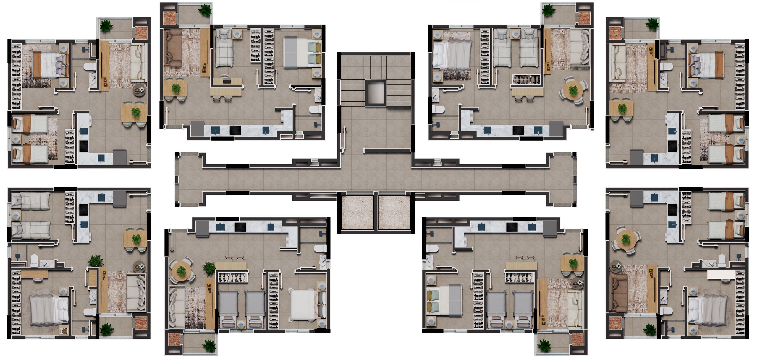 Apartamento 2 quartos para venda no bairro São Cristovão em Passo Fundo