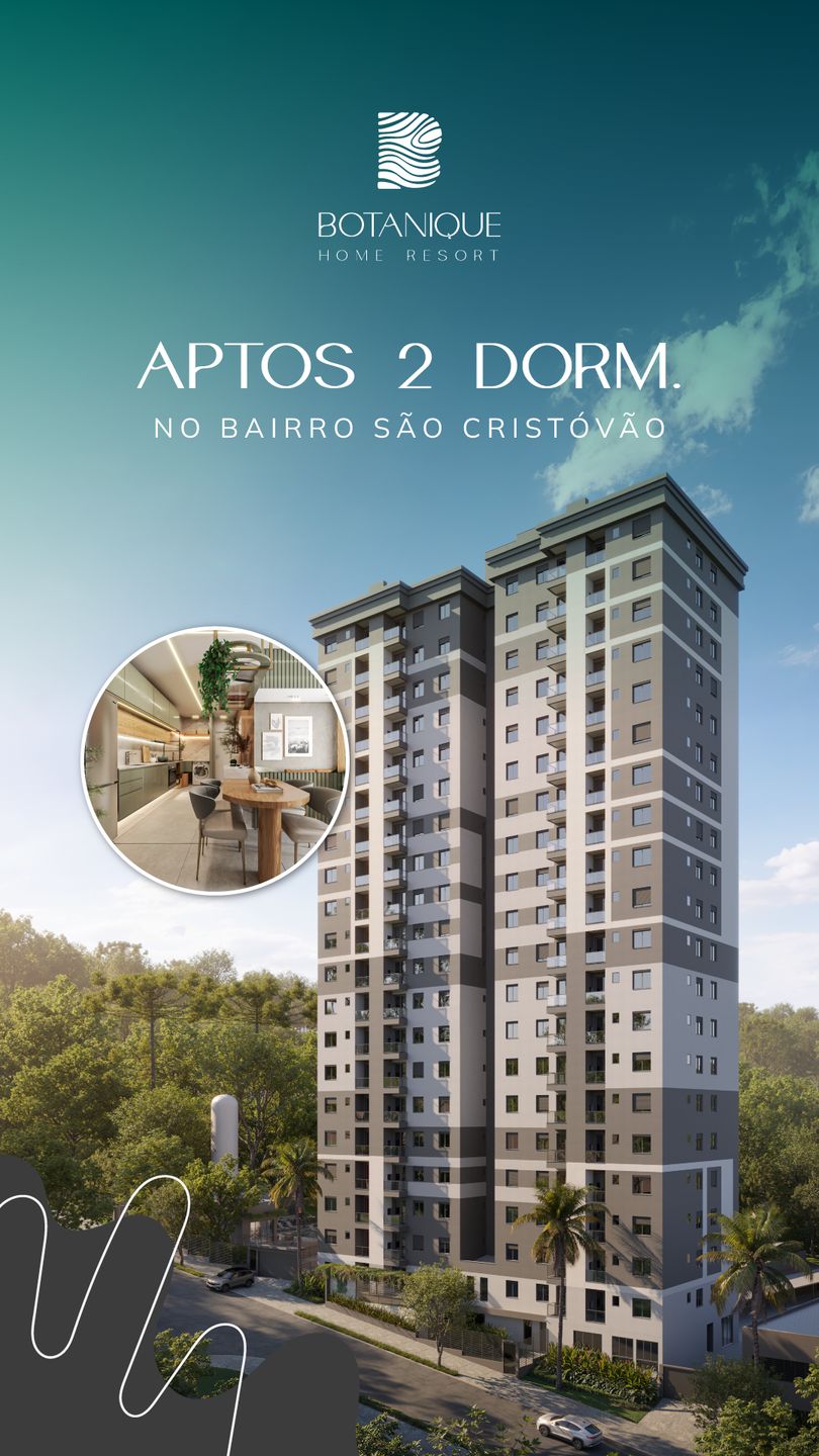 Apartamento 2 quartos para venda no bairro São Cristovão em Passo Fundo